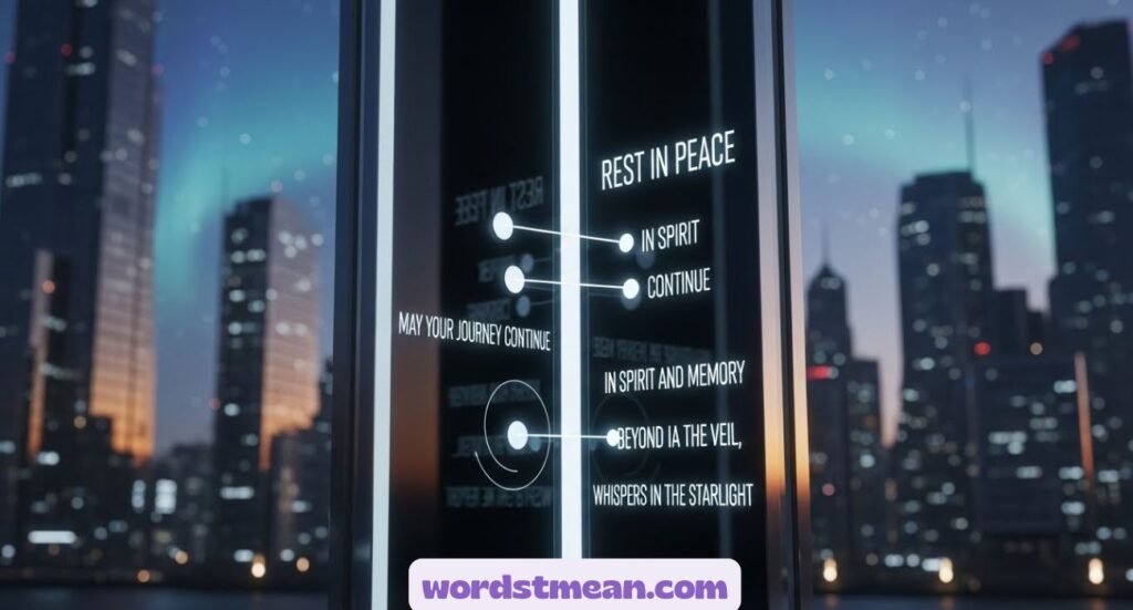 "Rest in Peace" (Alternative Phrases for 2026)