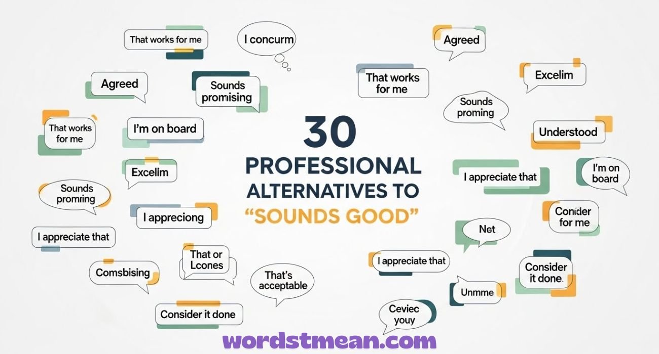 "Sounds Good" Synonym Professionally