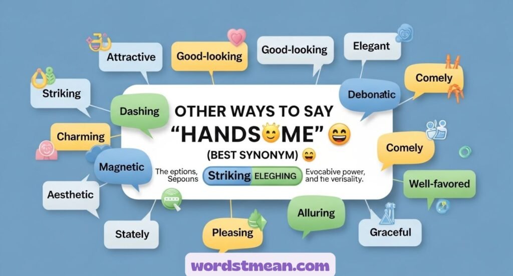 Other Ways to Say “Handsome” (Best Synonym)