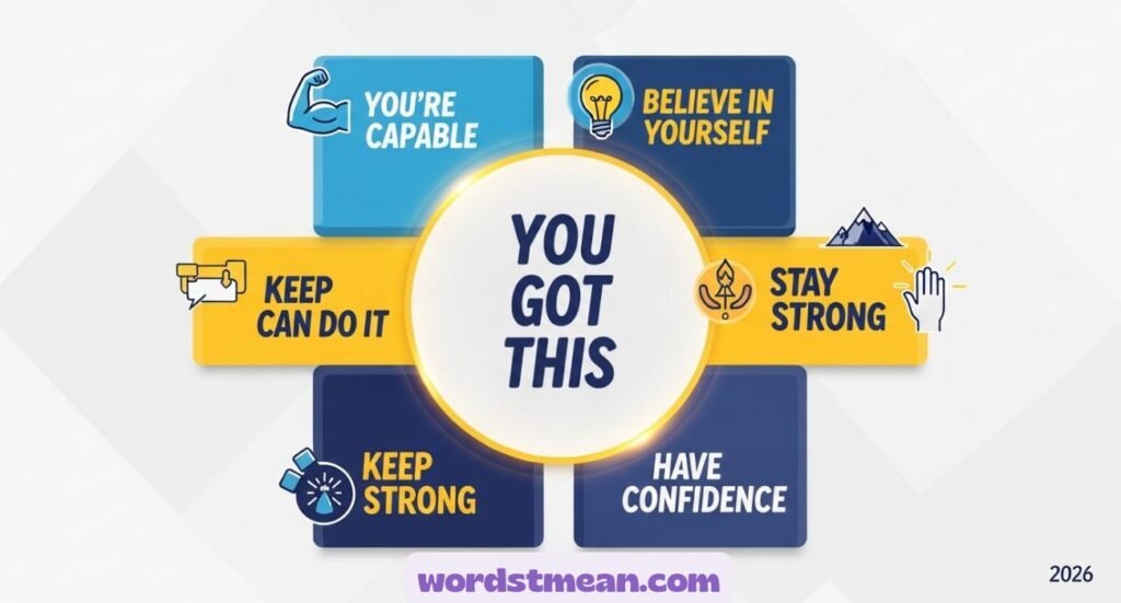 Alternative Ways to Say “You Got This”
