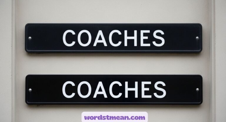 Coach’s vs Coaches’ vs Coaches