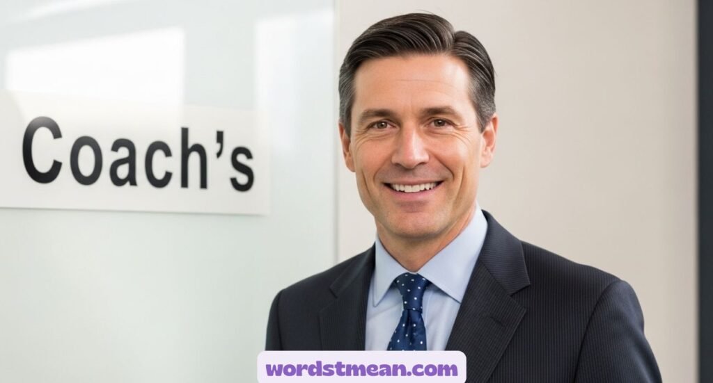 Coach’s vs Coaches’ vs Coaches