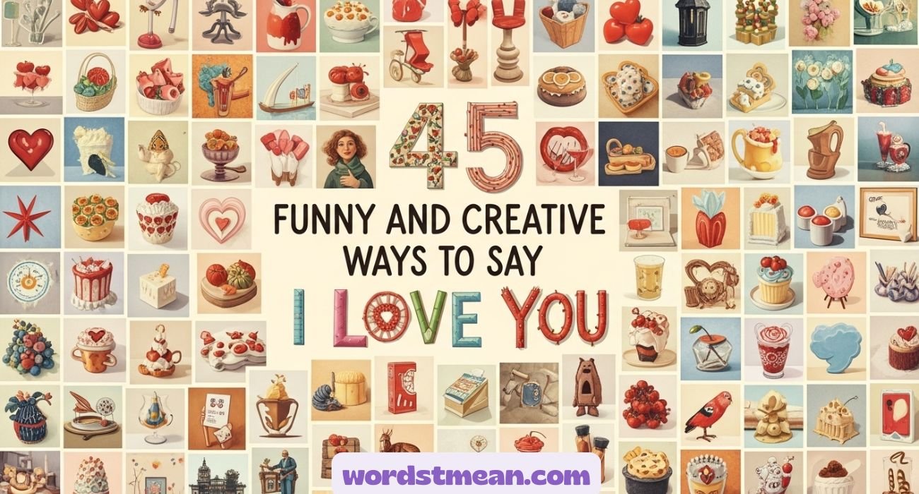 Funny and Creative Ways to Say I Love You