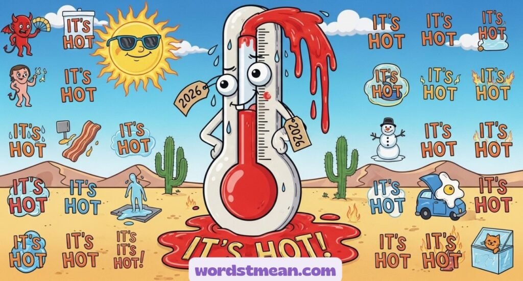 Funny Ways to Say “It’s Hot