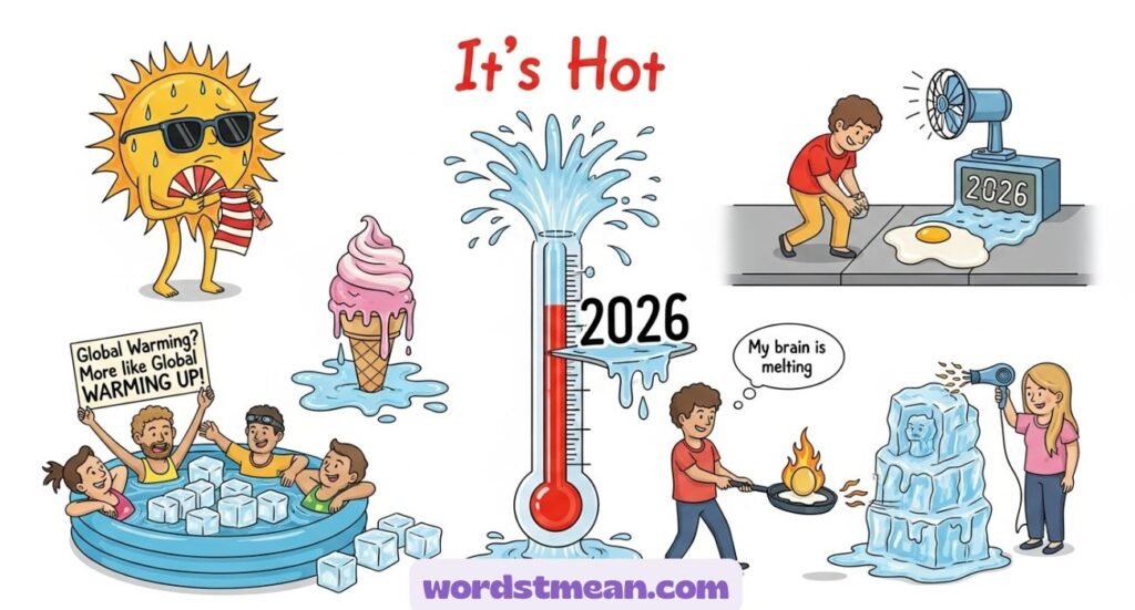 Funny Ways to Say “It’s Hot
