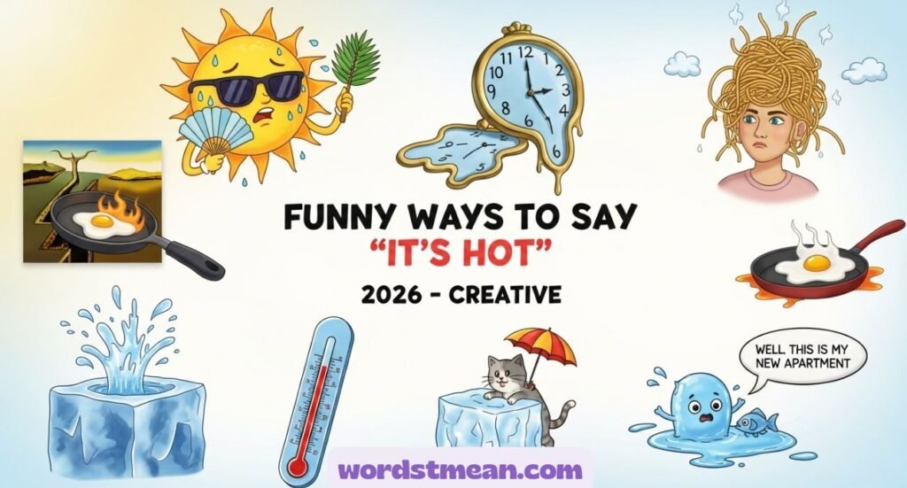 Funny Ways to Say “It’s Hot