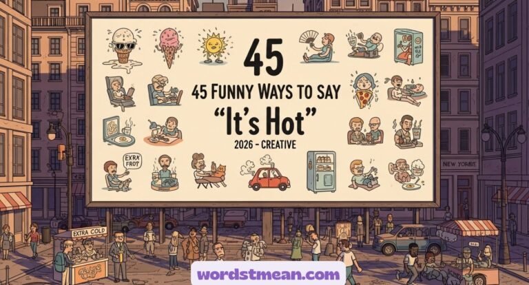 Funny Ways to Say “It’s Hot