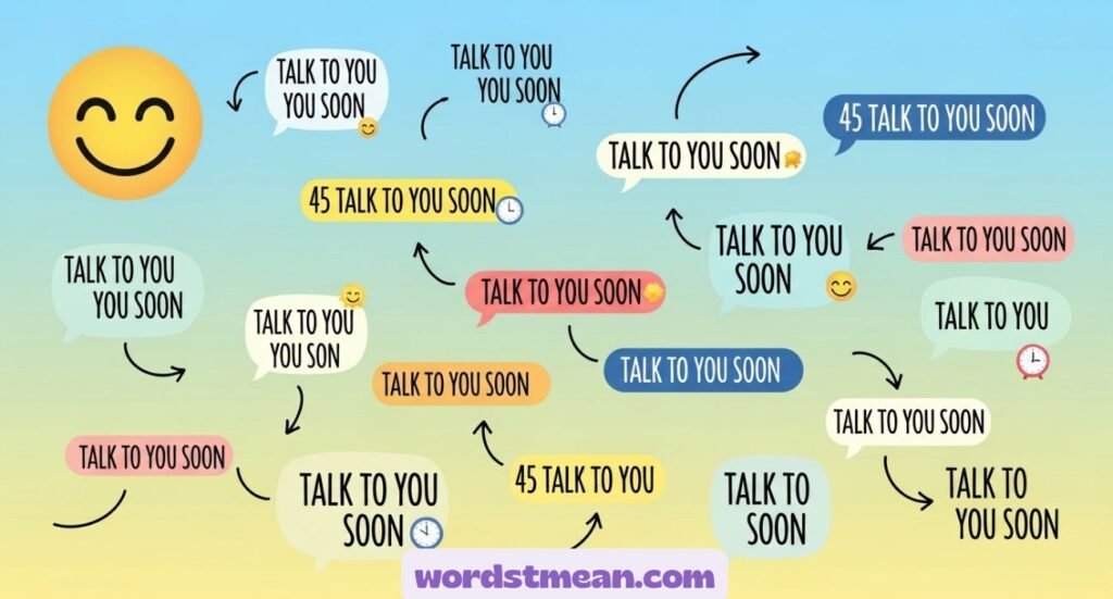 Other Way to Say “Talk to You Soon”