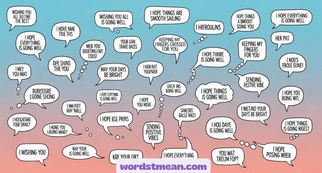 Other Ways to Say “I Hope Everything Is Going Well”