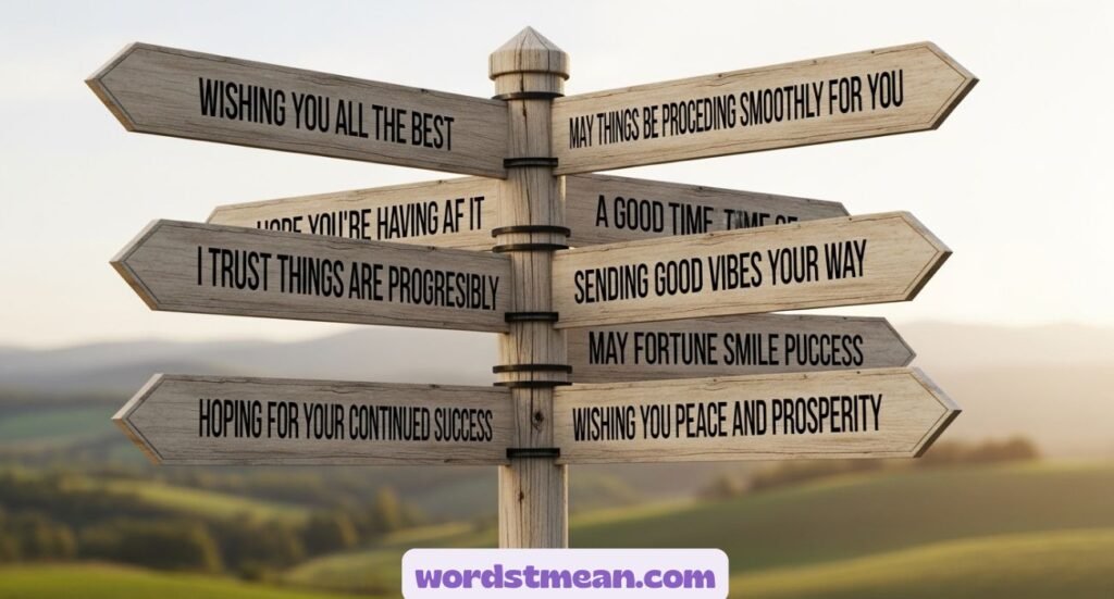 Other Ways to Say “I Hope Everything Is Going Well”