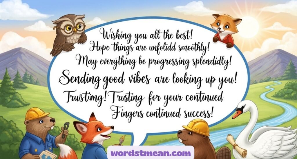 Other Ways to Say “I Hope Everything Is Going Well”