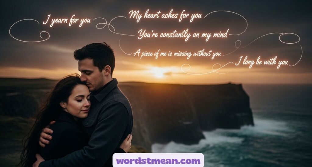 Other Ways to Say “I Miss You”: Deep Romantic