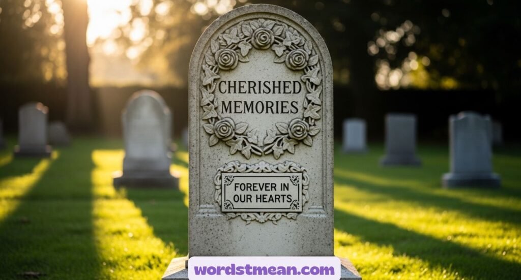 Other Ways to Say “In Loving Memory”