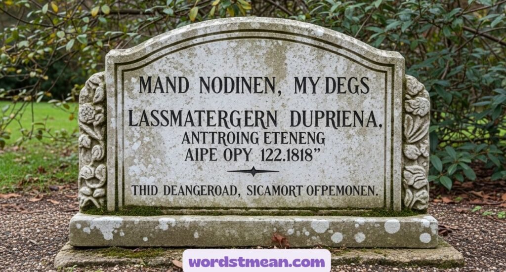 Other Ways to Say “In Loving Memory”