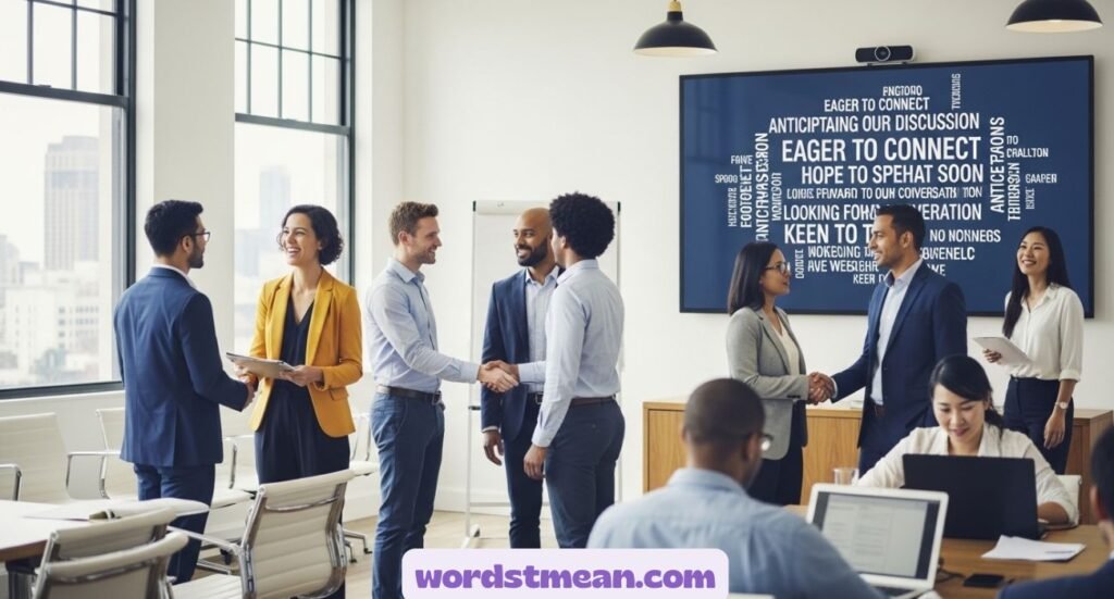 Other Ways to Say “Looking Forward to Speaking with You”