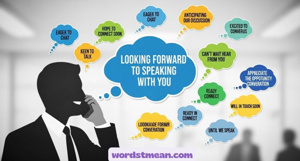 Other Ways to Say “Looking Forward to Speaking with You”