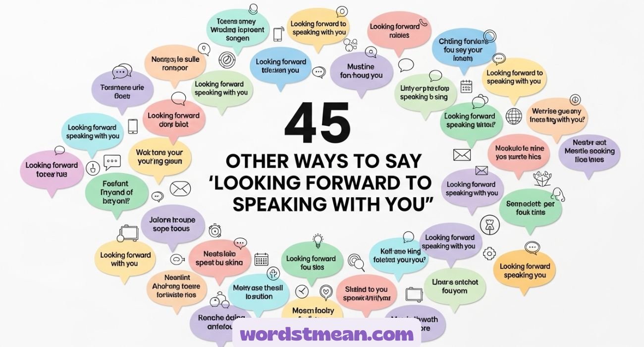 Other Ways to Say “Looking Forward to Speaking with You”