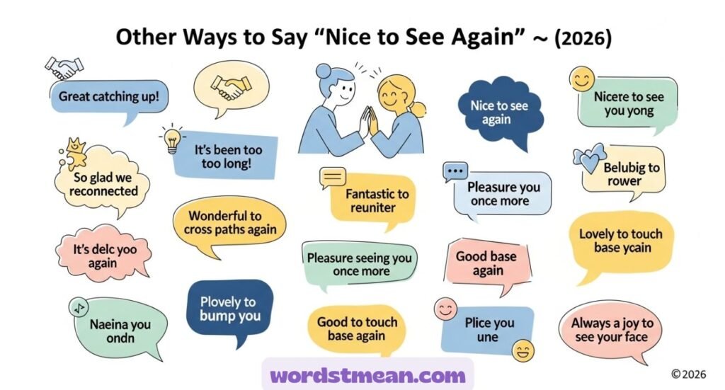 Other Ways to Say “Nice to See You Again