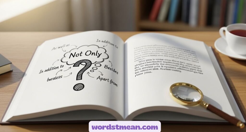 Other Ways to Say “Not Only”