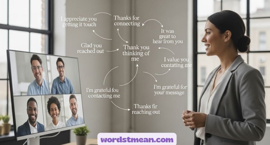Other Ways to Say “Thank You for Reaching Out to Me”