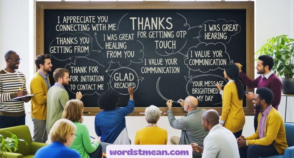Other Ways to Say “Thank You for Reaching Out to Me”