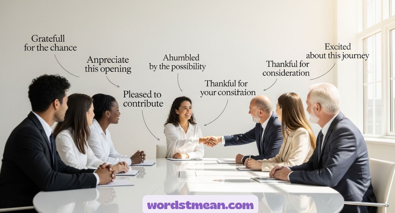 45 Other Ways to Say “Thank You for the Opportunity”