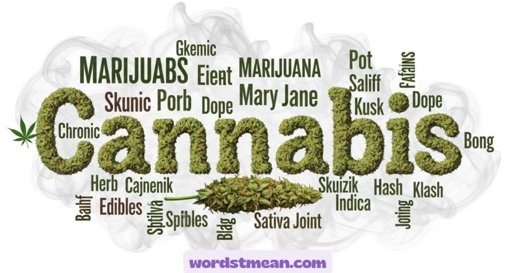 Other Ways to Say “Words for Weed”