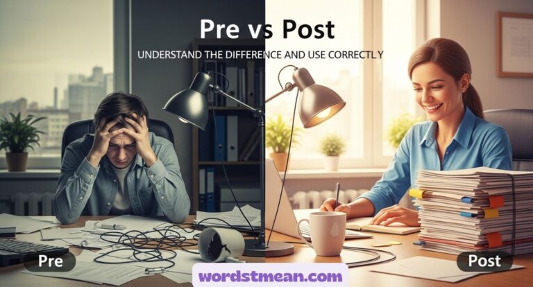 Post Vs Poste Pre vs Post: Understand the Difference and Use Correctly
