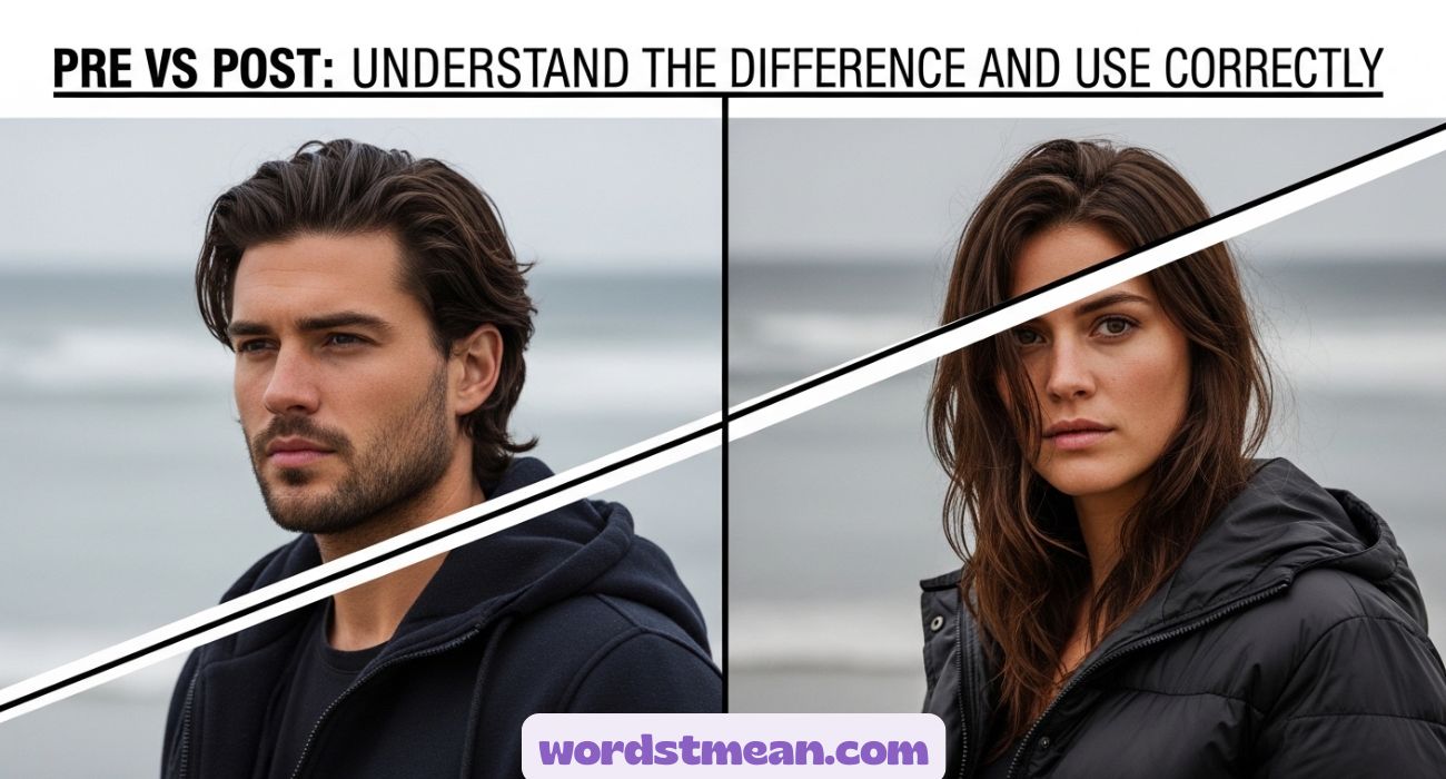Pre vs Post: Understand the Difference and Use Correctly