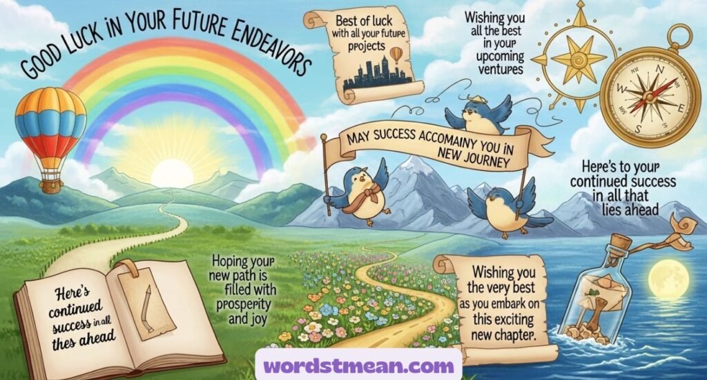 Ways to Say “Good Luck in Your Future Endeavors”