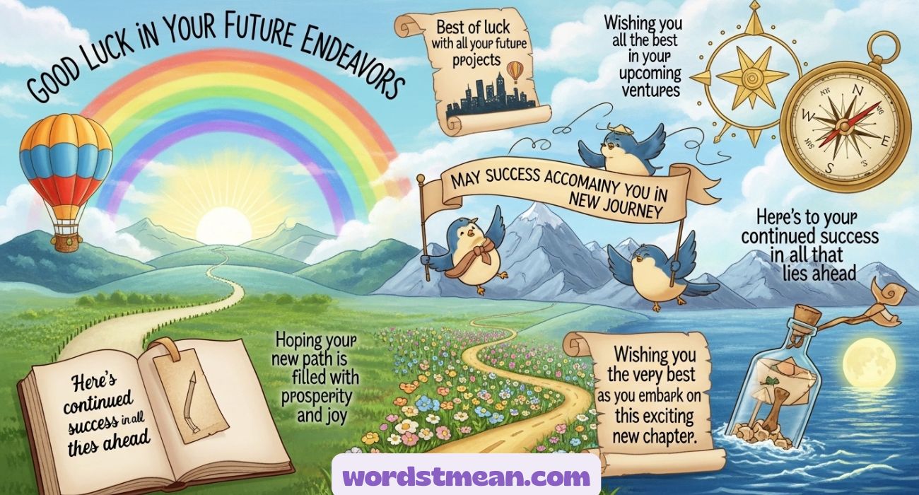 45 Ways to Say “Good Luck in Your Future Endeavors”