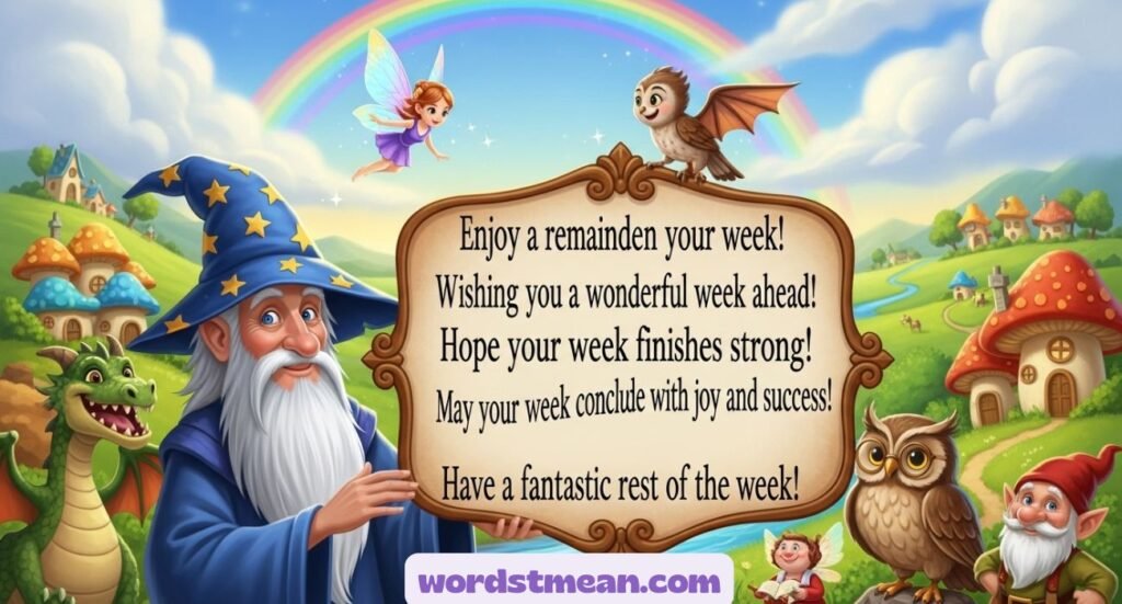 Other Ways to Say “Have a Great Rest of Your Week”