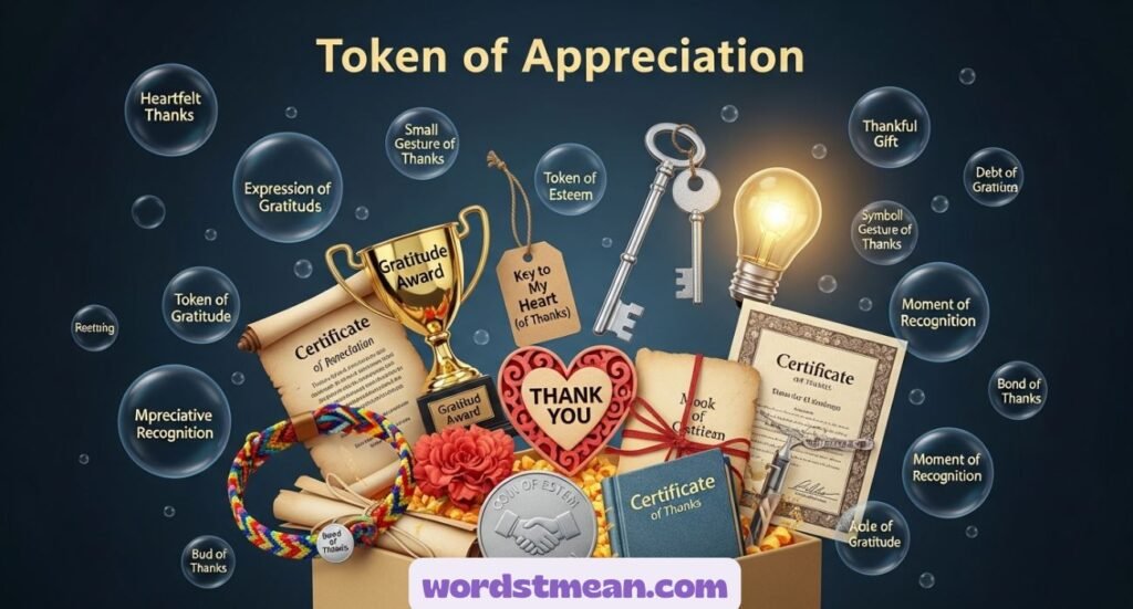 Other Ways to Say “Token of Appreciation”