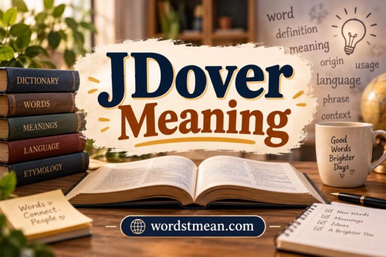 Dover Meaning