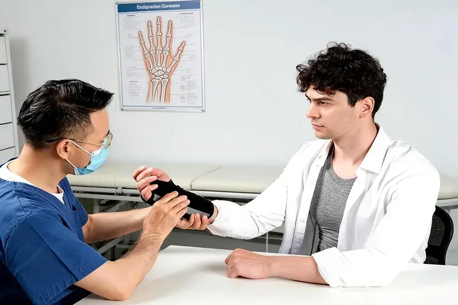 wrist splint vs wrist brace